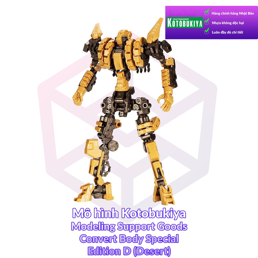 [Thanh lý bán lỗ] Mô Hình Kotobukiya M.S.G Convert Body Special Edition D (Desert) [KTB] [MSG]