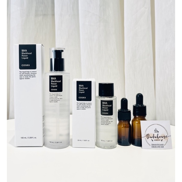 Tẩy tế bào chết hóa học COSRX BHA Blackhead Power Liquid 100ML