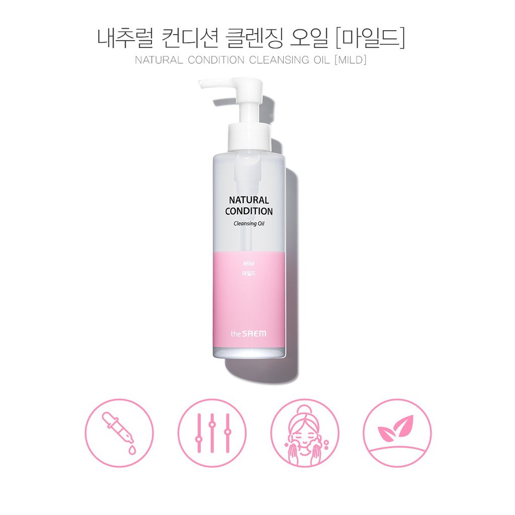 [THE SAEM] Natural Condition Cleansing Oil 180ml