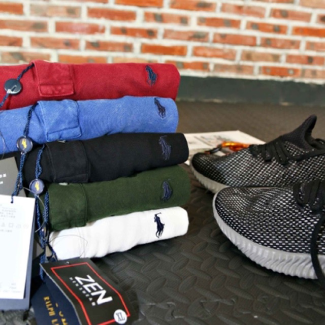 Áo Polo Nam Ralph Lauren Cổ Bẻ Ngắn Tay Đơn Giản Chất Thun Cotton Mát Mẻ Nhiều Màu Xuất Xịn - Zenmenswear