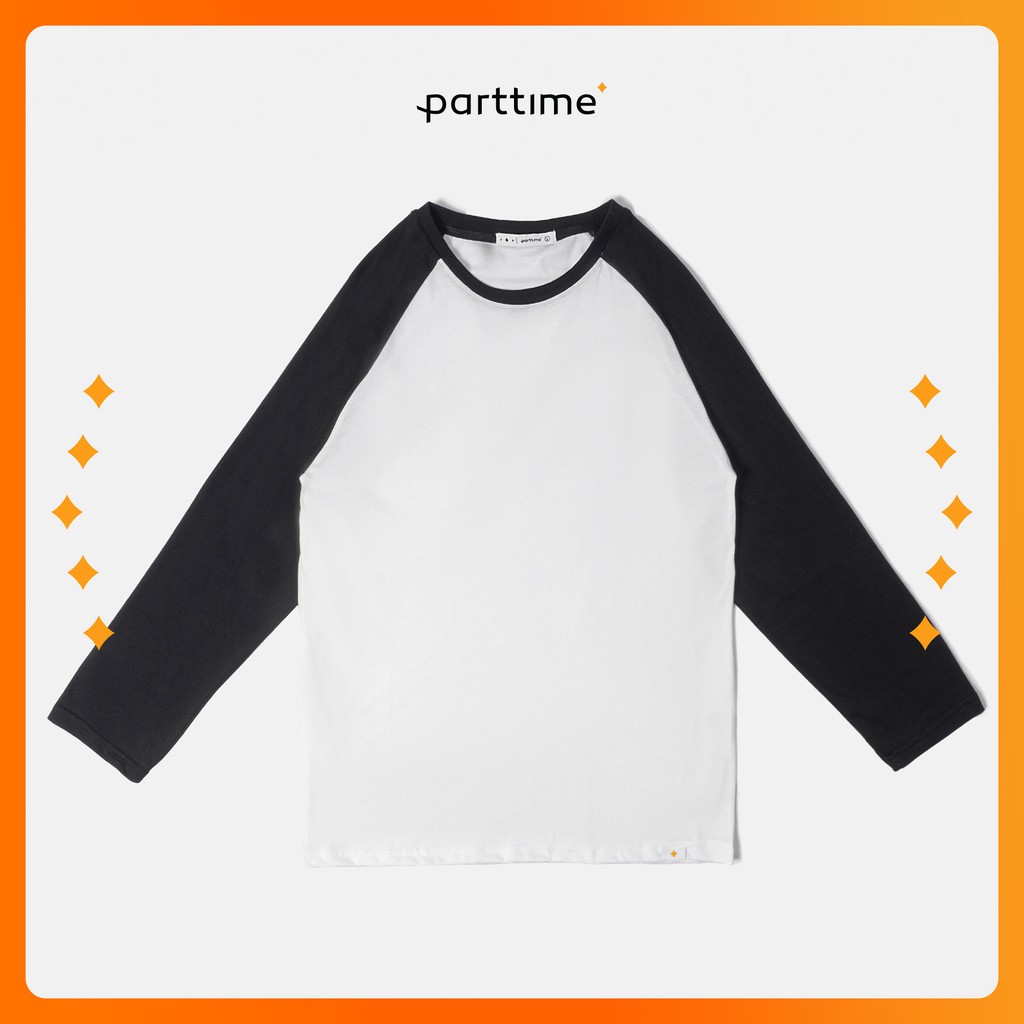 Áo Phông Tay Dài DEVANA RAGLAN Thoáng Khí Thời Trang Cao Cấp - Áo Thun Nam Nữ Giữ Nhiệt 100% Cotton Chính Hãng Parttime