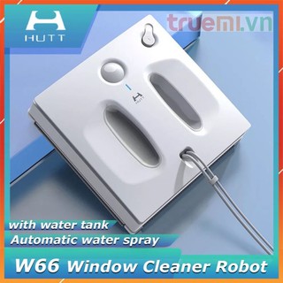 Bản Quốc Tế- Robot lau kính thông minh Xiaomi Hutt W55/W66, có điều khiển bấm tay