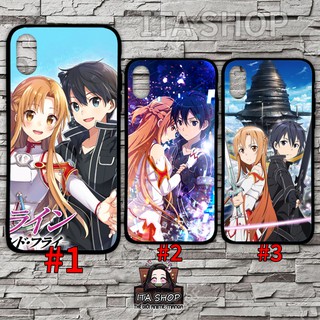 Ốp lưng Kirito x Asuna - Sword Art Online - Ốp Lưng Anime Iphone 5 5s 6 6s 6+ 6s+ 7 8 7+ 8+ X Xs Xr Xs max 11  pro max