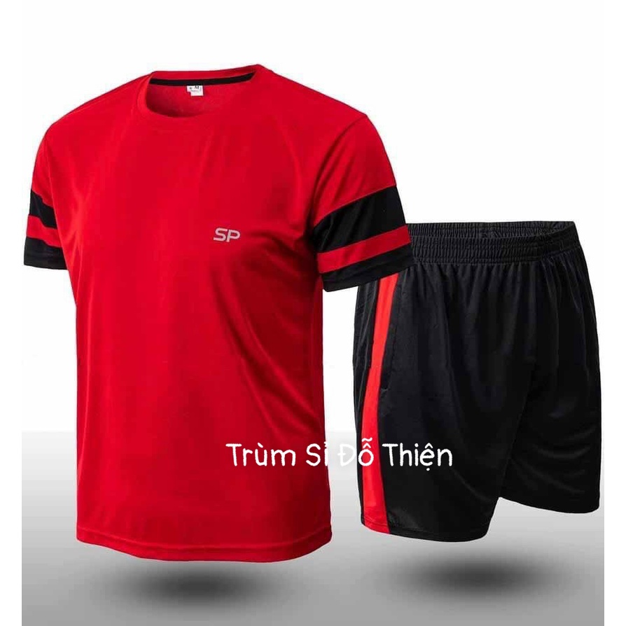 ĐỒ BỘ NAM MẪU MỚI  FREESHIP  ĐỒ BỘ THỂ THAO NAM MÙA HÈ SP TẬP GYM MẶC NHÀ PHONG CÁCH TRẺ TRUNG NĂNG ĐỘNG