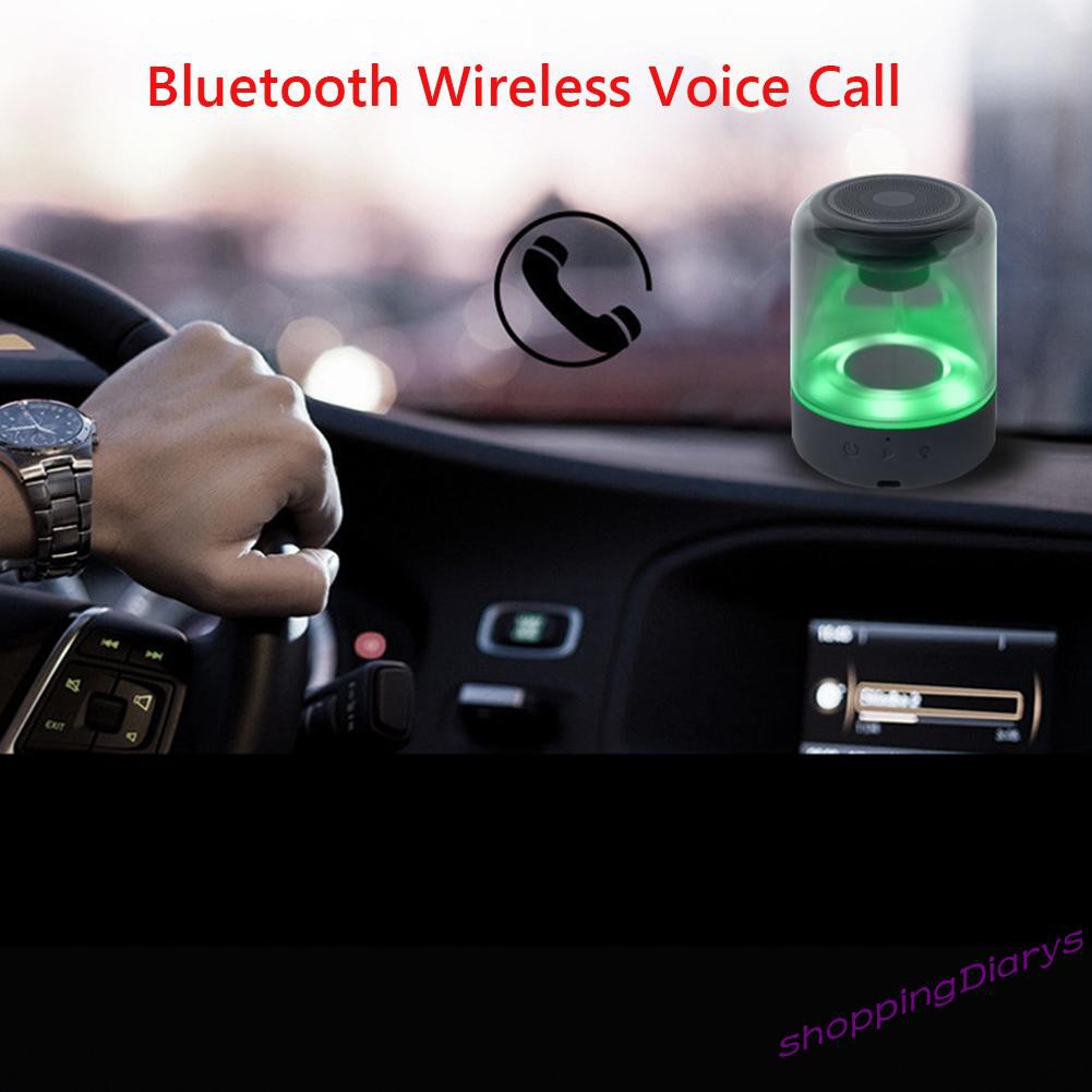 ✤Sh✤ JY03 RGB Lights TWS Bluetooth 5.0 5W Wireless Handsfree Stereo Speaker
