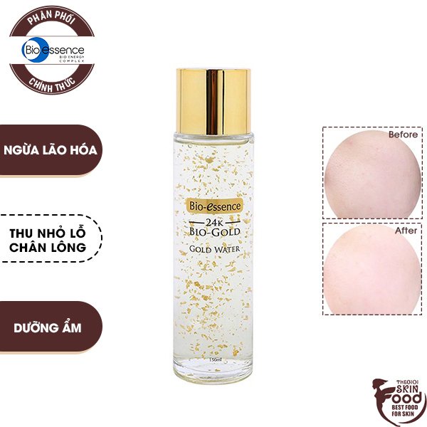 Nước Dưỡng Ngừa Lão Hóa Tinh Chất Vàng Bio-essence Bio-Gold Gold Water 150ml