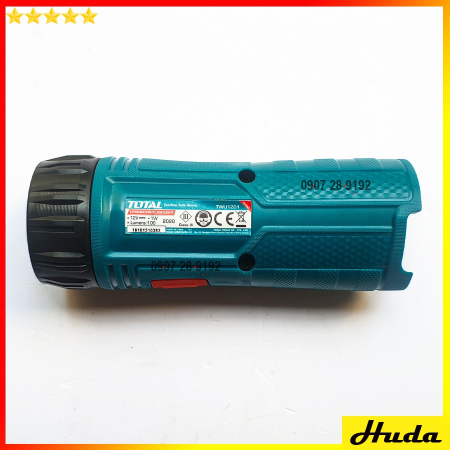 Đèn pin Lithium 12V Total TWLI1201 (KHÔNG KÈM PIN VÀ SẠC) uio