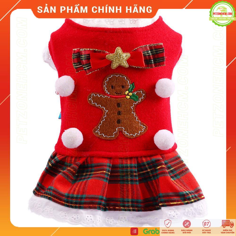 Áo mùa đông Noel chó mèo ️ FREESHIP ️ thời trang chó mèo, vải mềm nhẹ thoải mái sang trọng, giữ ấm cho chó mèo