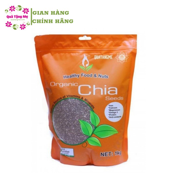 Hạt Chia Úc Hữu Cơ Healthy Food Organic Chia Seed Orange Bag 1kg