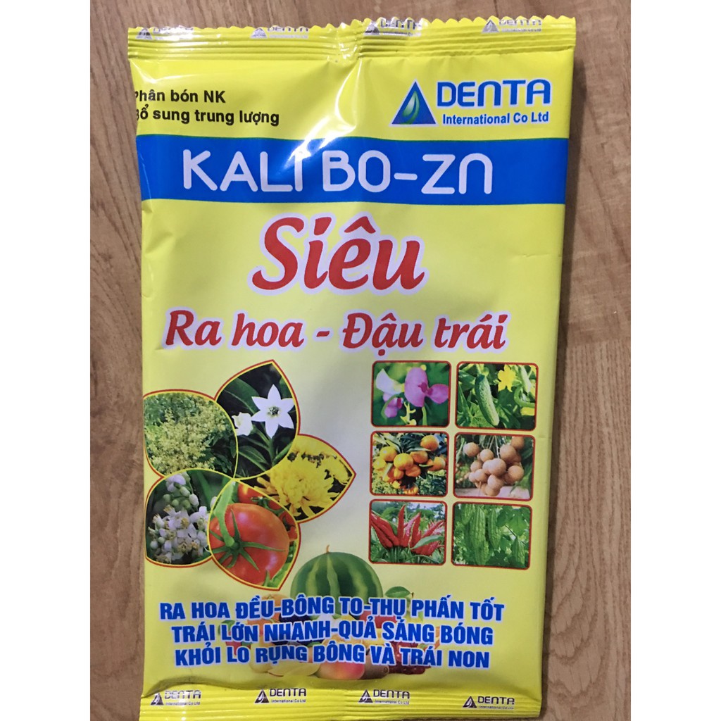 Siêu KALI-BO-ZN phân bón tổng hợp ra hoa, đậu quả