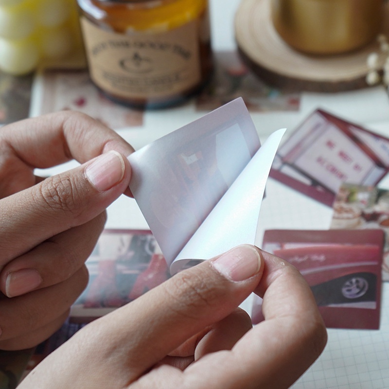 Gói 45 sticker Cuộc sống cổ điển trang trí sổ tay bullet journal - M665
