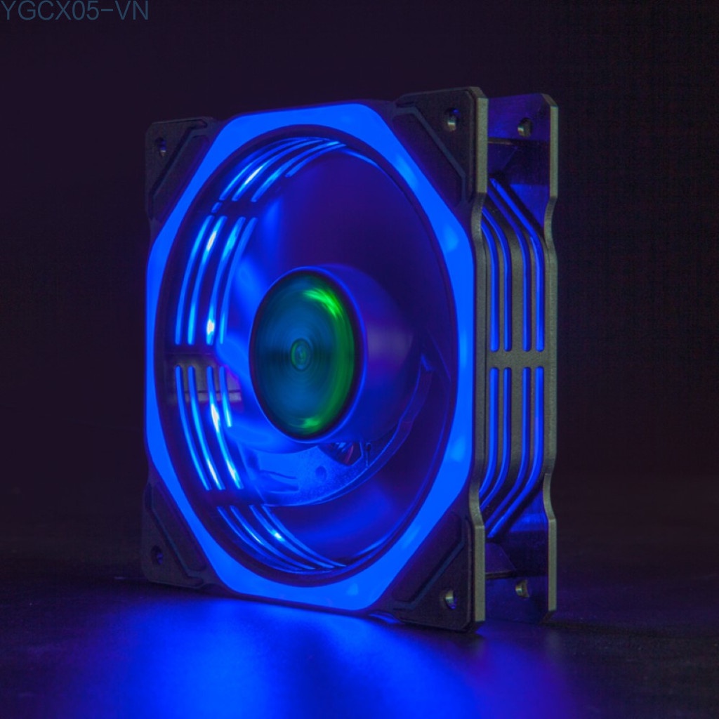 Quạt Tản Nhiệt 12 cm Rgb 1200rpm 15led Kèm Đèn Led Cho Pc | BigBuy360 - bigbuy360.vn