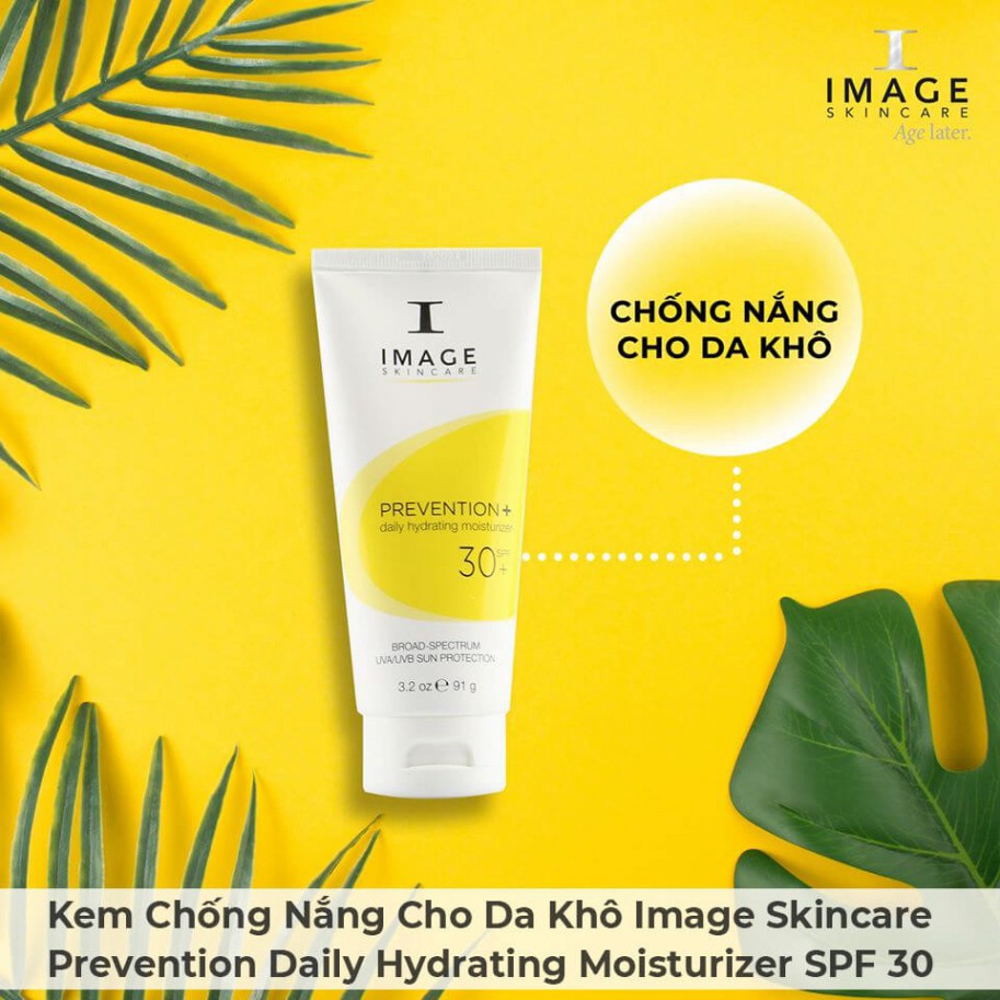 [Hàng Mỹ] Kem Chống Nắng Vật Lý IMAGE Skincare Prevention SPF30+, 32+, 50+ Cho Da Dầu Nhờn, Da Khô, Da Hỗn Hợp