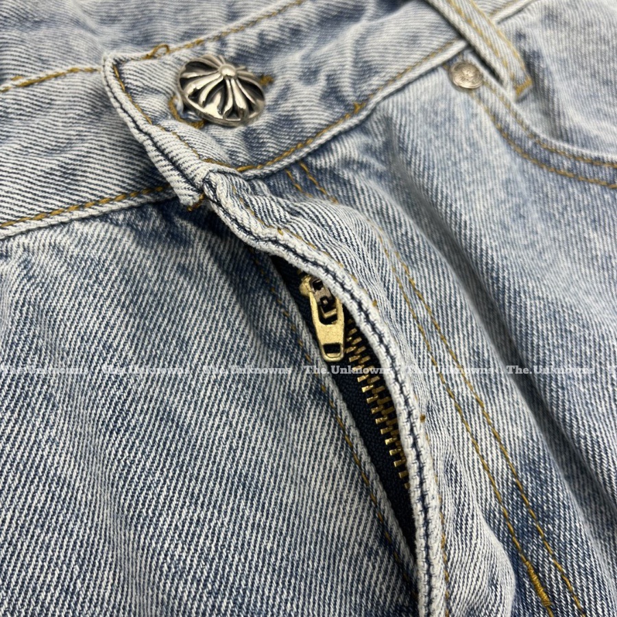 ⚡️ - Quần jeans Chrom Heart cao cấp full tag túi, quần jeans nam nữ ch
