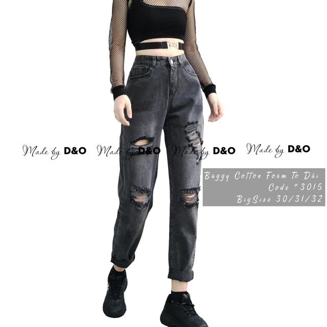 (Bigsize 30-36) Quần Baggy Basic Form Đẹp, 4 Màu Siêu Tây, Lưng Cao, Không Giãn | BigBuy360 - bigbuy360.vn