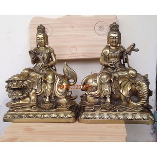 Tượng phật văn thù phổ hiền bồ tát bằng đồng, tượng phật bằng đồng