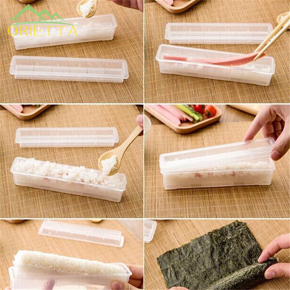 Bộ 3 khuôn cuộn cơm làm sushi/kimbap tiện dụng