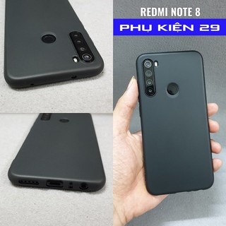 [Xiaomi Redmi Note 8/ 8 Pro] Ốp lưng silicon dẻo đen cao cấp Henyou