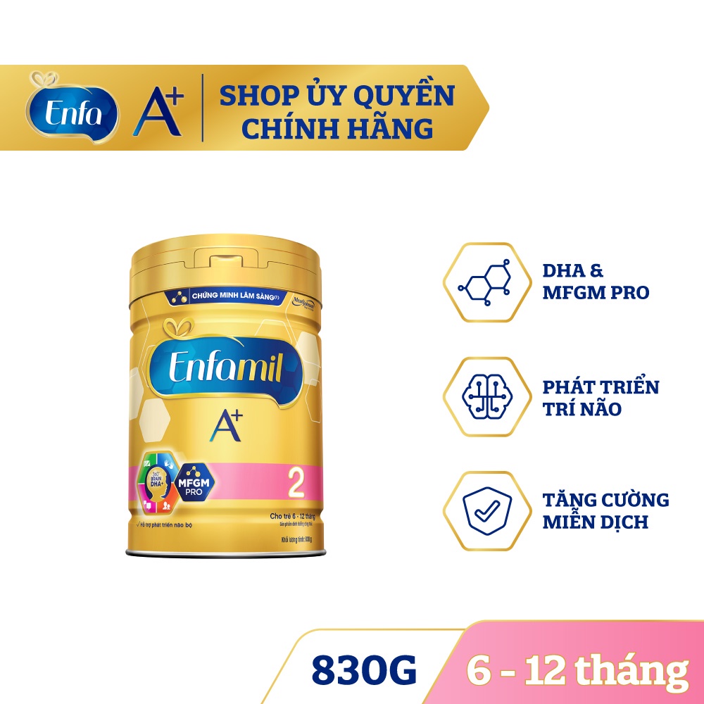 SỮA BỘT ENFAMIL A+ SỐ 2 830G