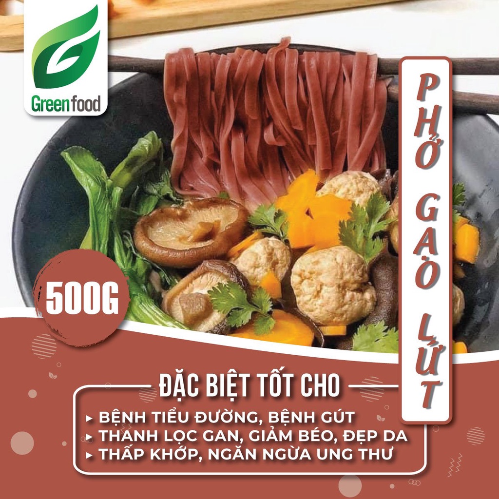 Phở Gạo Lứt - Phở ăn kiêng - Giảm cân - Dành cho người Tiểu Đường.