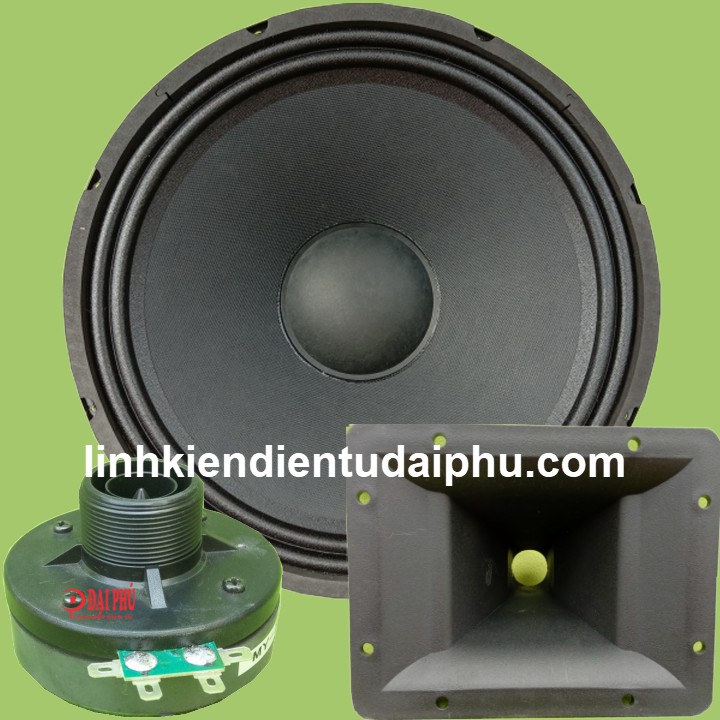 Combo loa 3 tấc đơn bass trung treble cho mạch loa kéo TPA3116D2