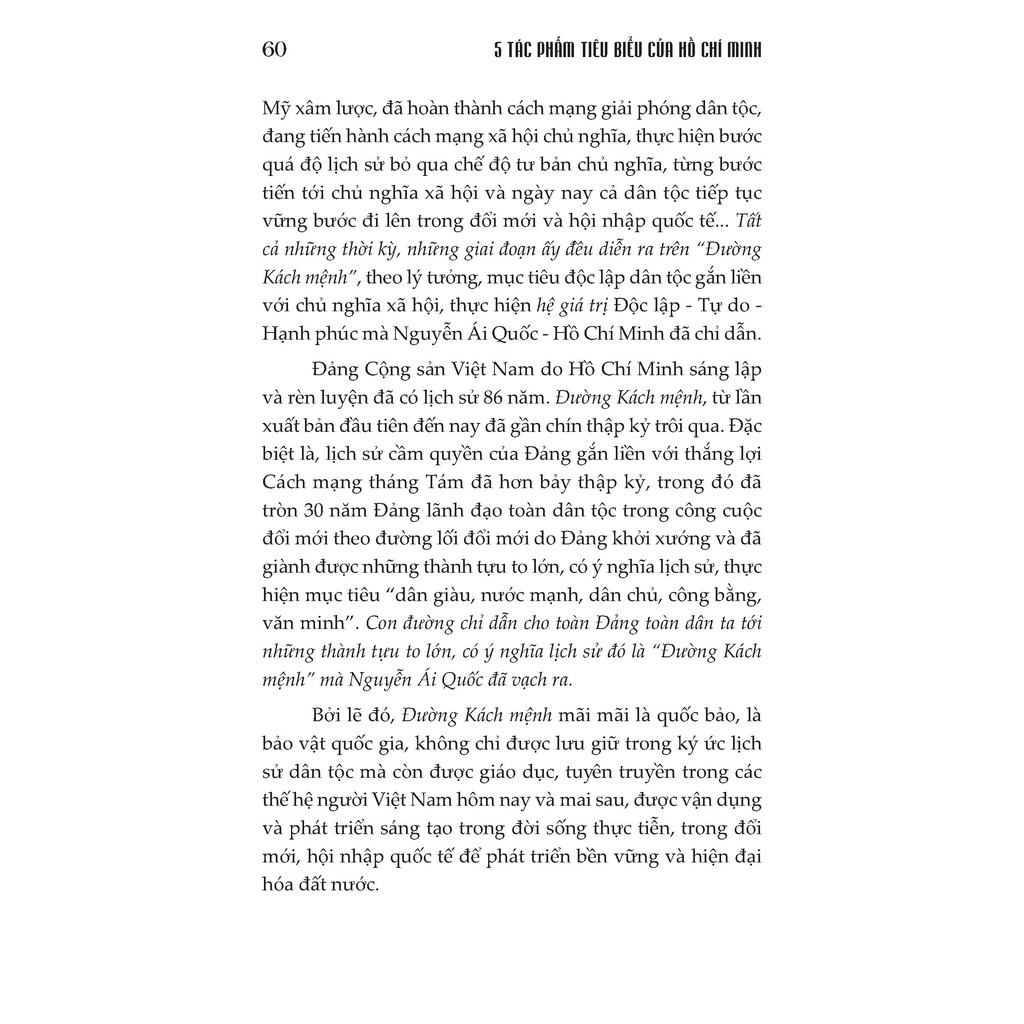 Sách-Bộ sách Học và Làm theo lời Bác: 5 Tác phẩm tiêu biểu của Hồ Chí Minh - 5 bảo vật quốc gia