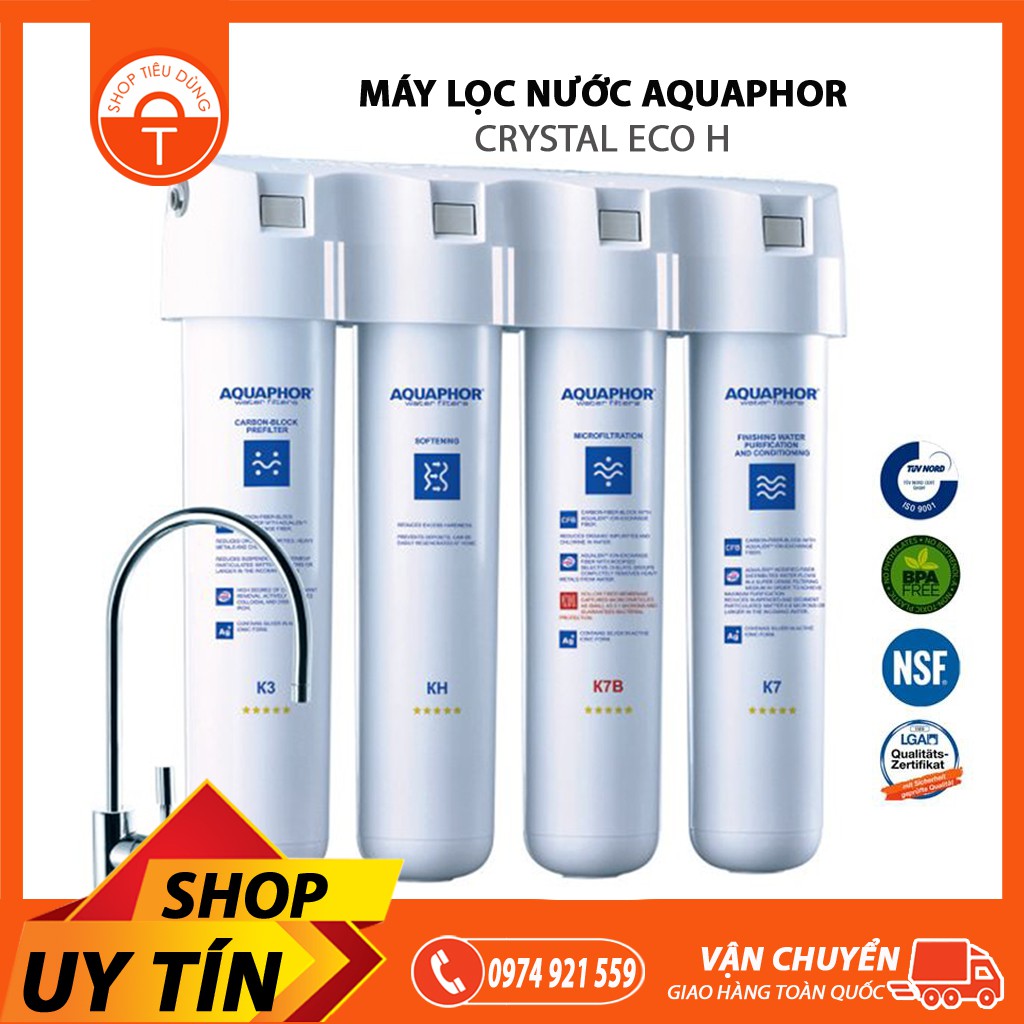 Máy Lọc Nước Nano Aquaphor Crystal Eco H Made in Russia