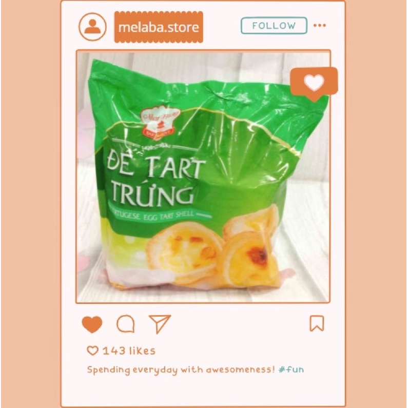 Đế bánh tart Trứng Nhất Hương loại lớn