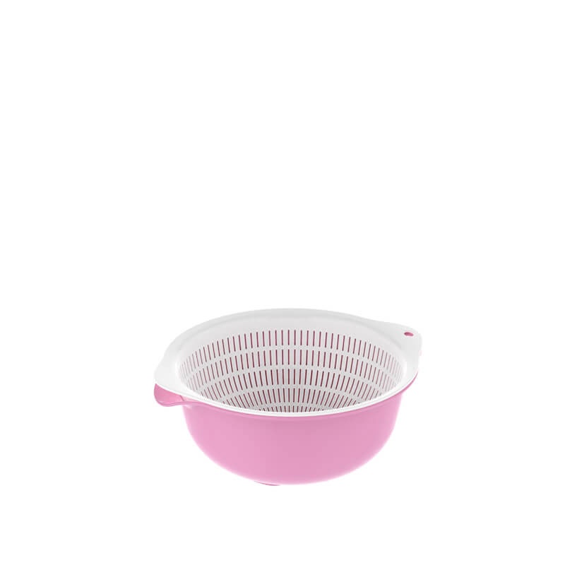 Bộ Thau Rổ Nhựa Duy Tân 2T4- Kích thước 27 x 24 x 10.5 cm