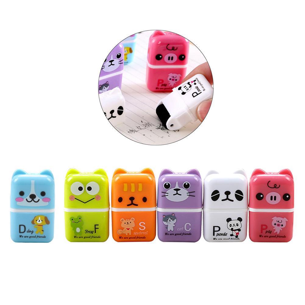 1 cục gôm mini A4Z0 C0R0 F5X2 hình hoạt hình đáng yêu