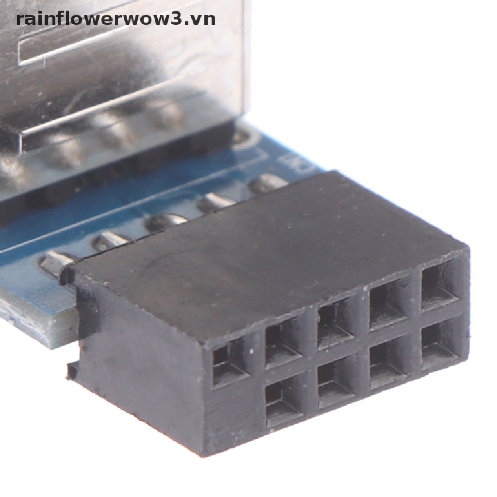 Bo Mạch Chủ Chuyển Đổi 9-Pin Sang 2 Cổng Usb 2.0 A Female Chất Lượng Cao