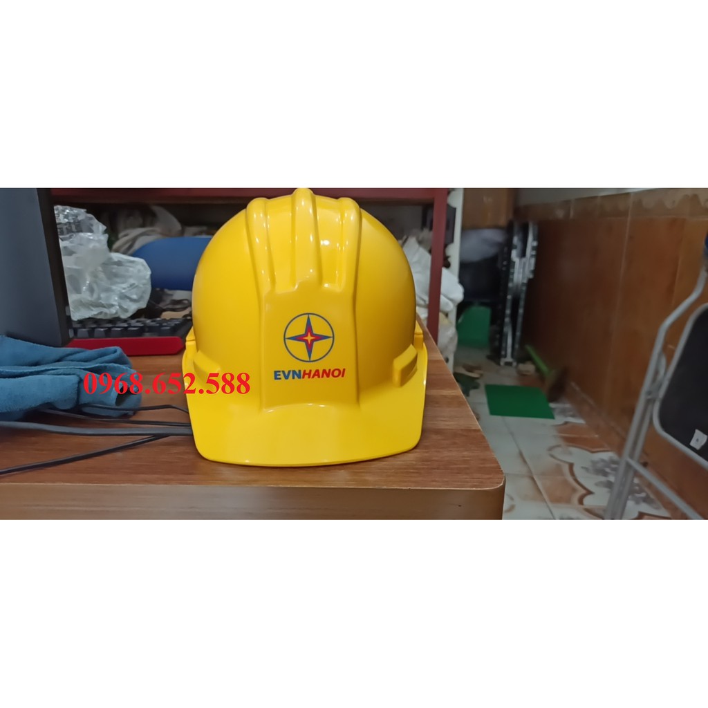 Mũ điện lực bullard s51 mỹ màu vàng