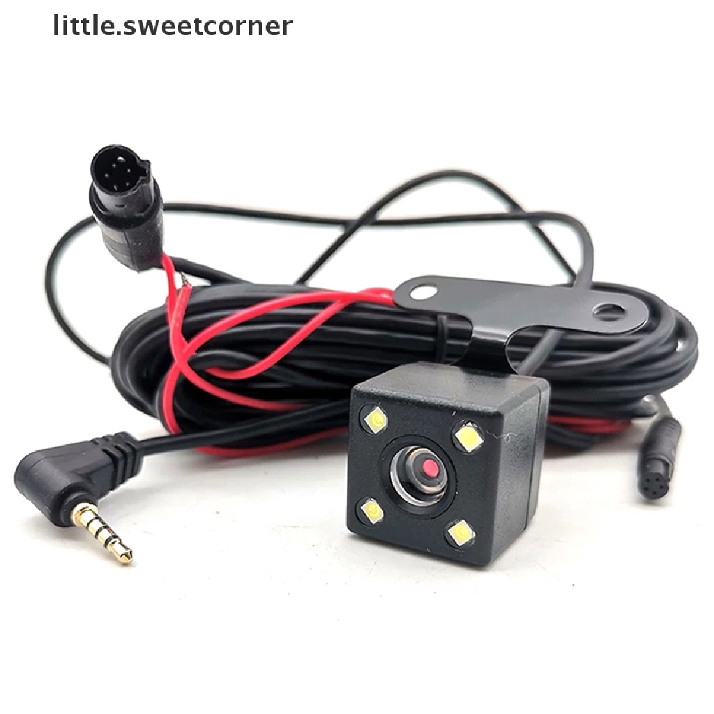 [Sweet] Car Rearview Camera 4LED Night Vision Rear View Camera with 5Pin Extension Cable Boutique | BigBuy360 - bigbuy360.vn