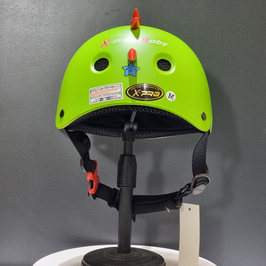 Mũ bảo hiểm nửa đầu trẻ em GRO khủng long dành cho bé