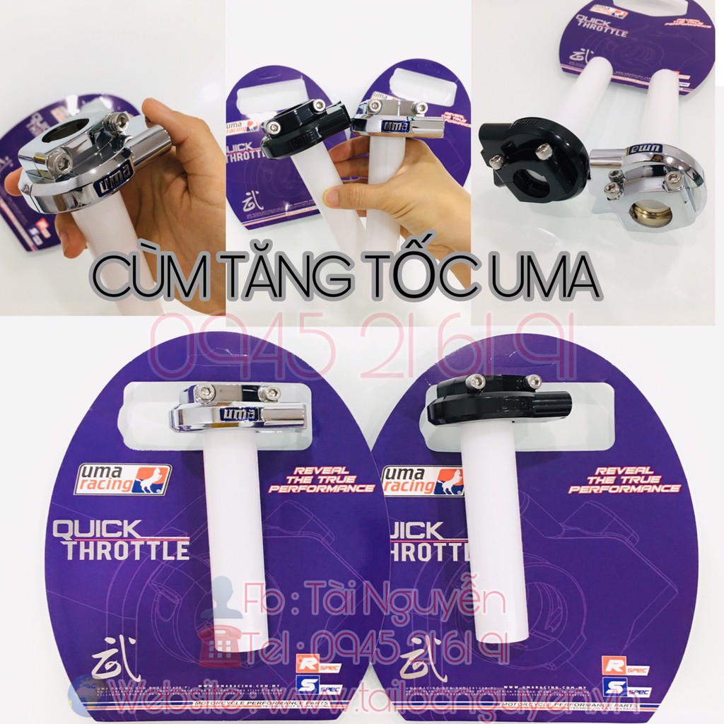 CÙM TĂNG TỐC UMA RACING CHO EXCITER 150