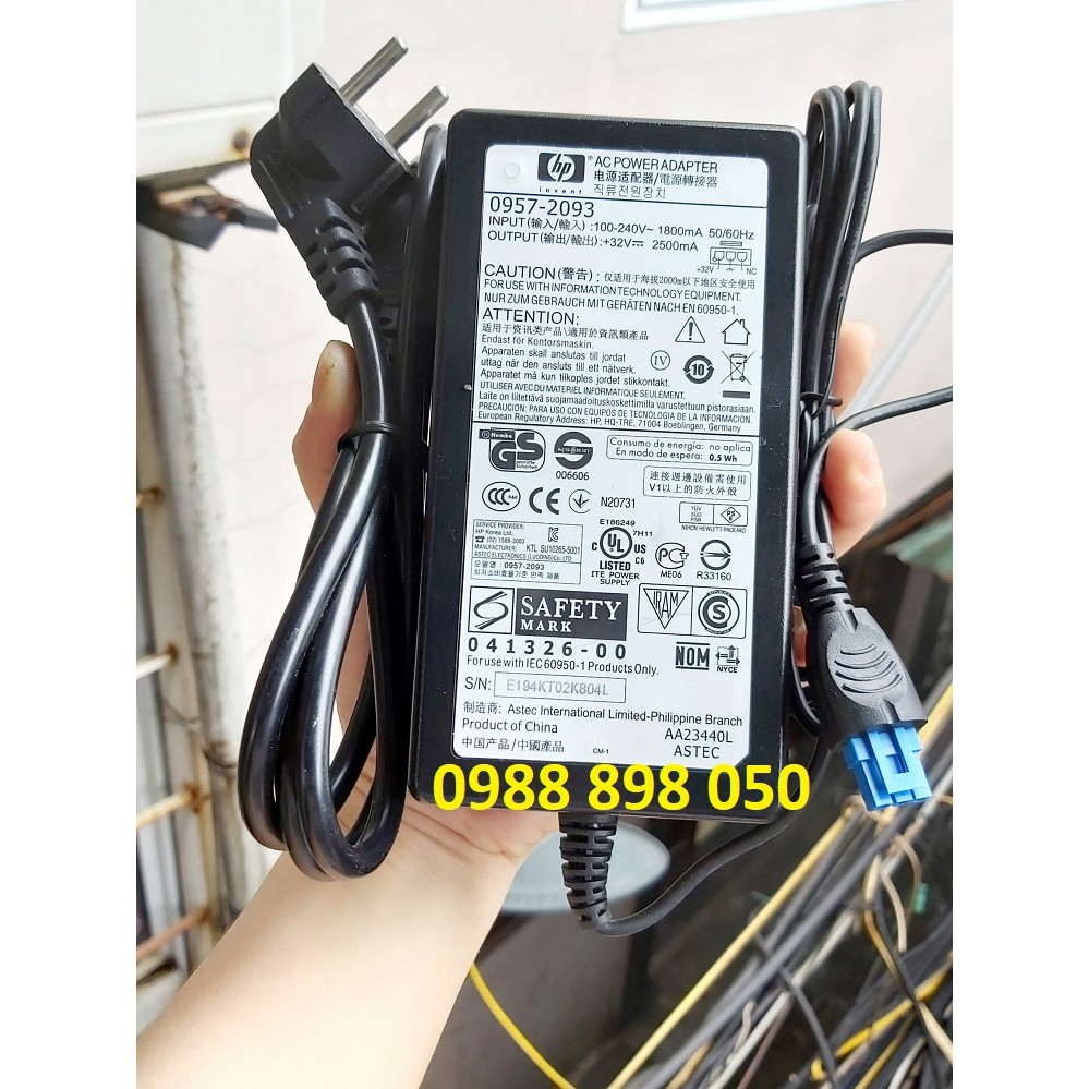 Dây Nguồn Máy In HP 32v 2500ma Loại Tốt