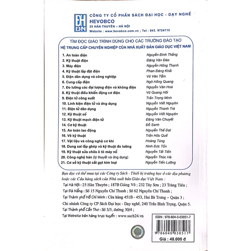 Sách - Giáo Trình Cung Cấp Điện