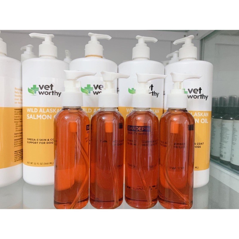 Dầu cá hồi cho chó mèo 100ml