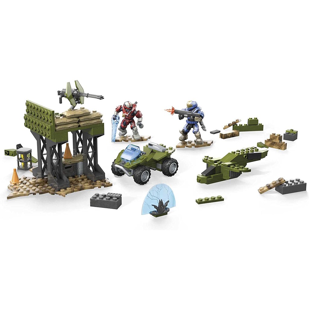 Mega Construx Halo Infinite Construction Set with Spartan Gungnir - Bộ xếp hình Mega Construx