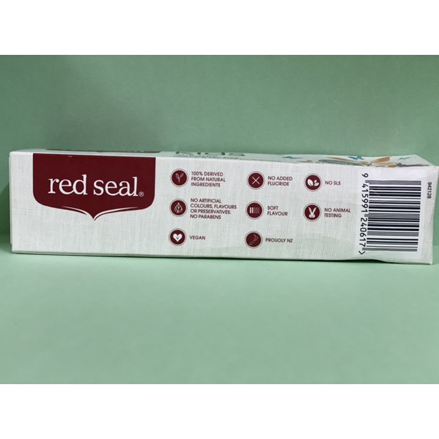 [ HOT SALE ] Kem đánh răng cho Trẻ  Red Seal Natural Kids hương vị đào chuối an toàn cho trẻ khi nuốt