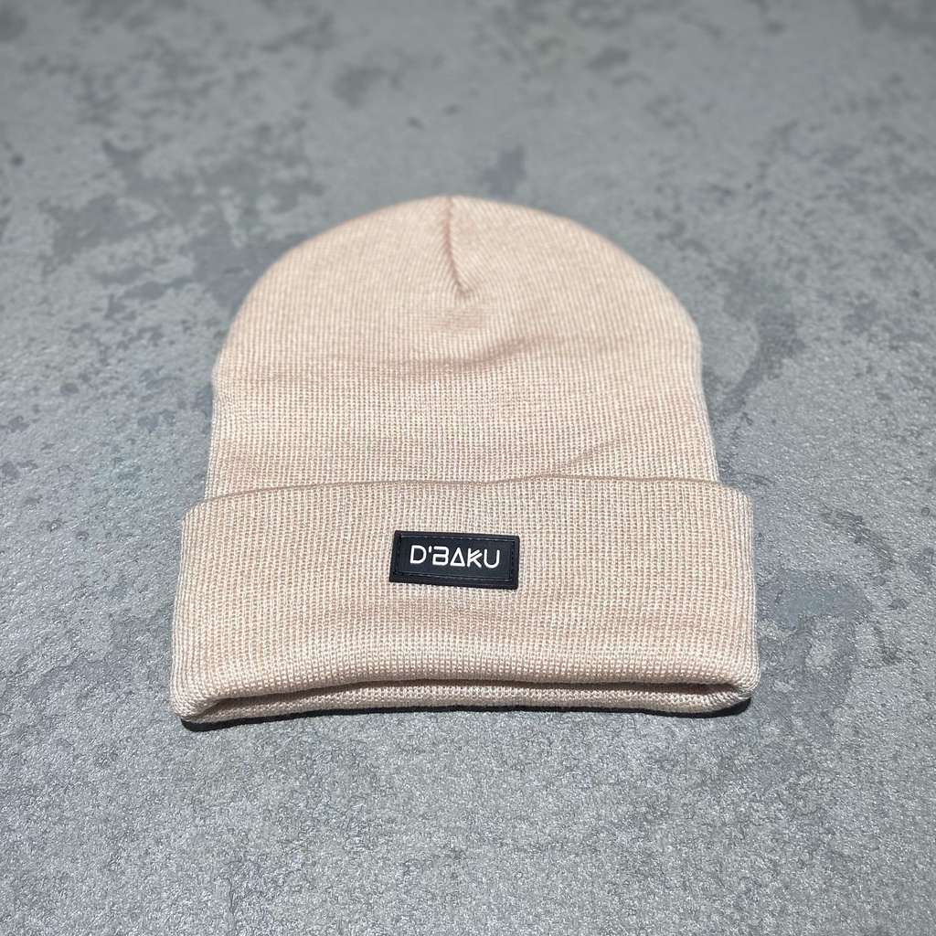 Nón len Beanie D'BAKU Basic Logo