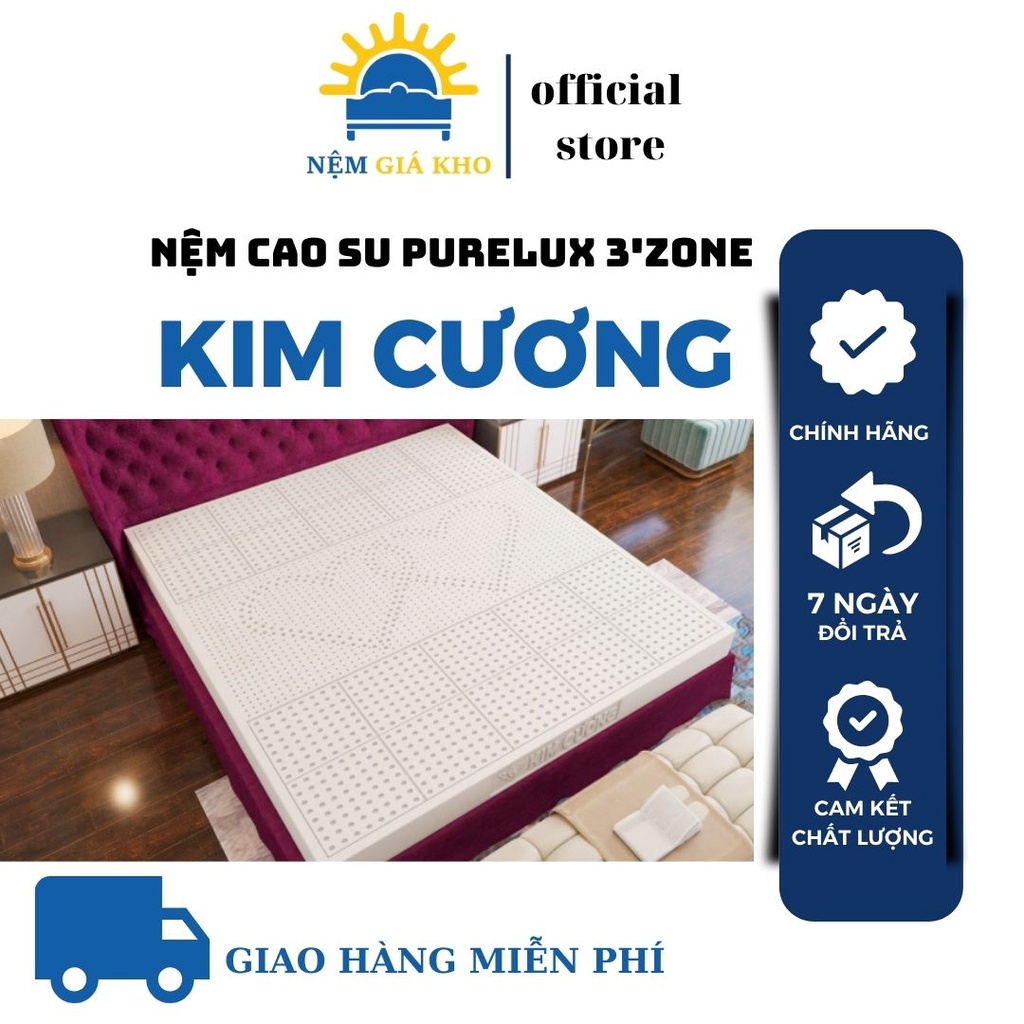 Nệm cao su Kim Cương PURELUX 3'Zone