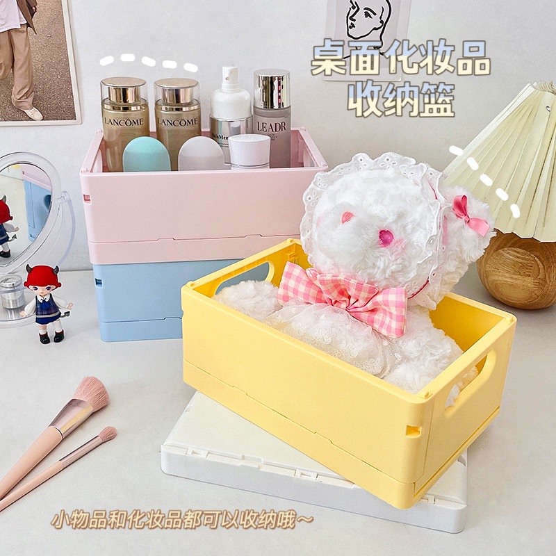 Giỏ Đựng Đồ Dùng Để Bàn Đa Năng Có Thể Gấp Gọn Tiện Dụng