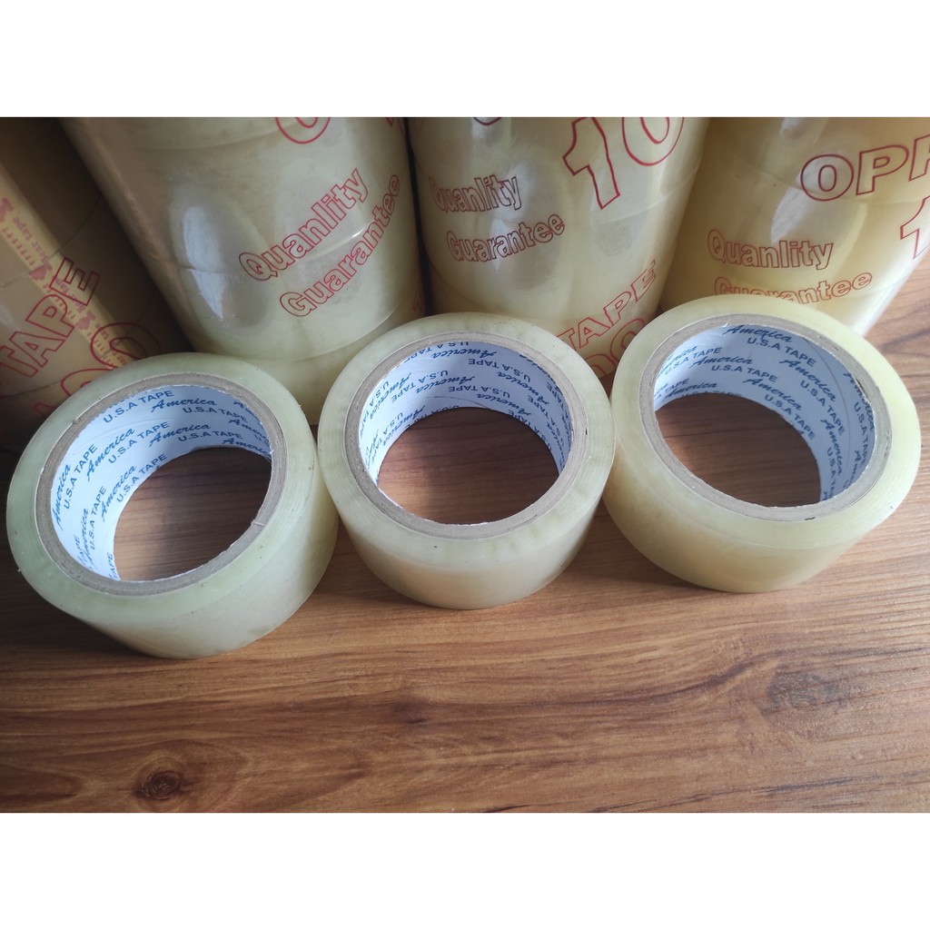 1 Cây Băng Keo Loại 100 Yard , 4.8cm ( Hơn 1 Kg)