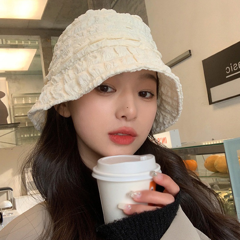 Nón Bucket Chống Nắng Siêu Nhẹ Thoáng Khí Kiểu Dáng Đơn Giản Hợp Thời Trang