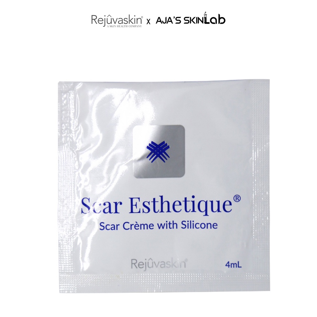 Combo 4 sản phẩm sữa rửa mặt Anti-Pollution, kem mờ sẹo Scar Esthetique và 4 minisize ngừa sẹo, dưỡng da Rejuvaskin
