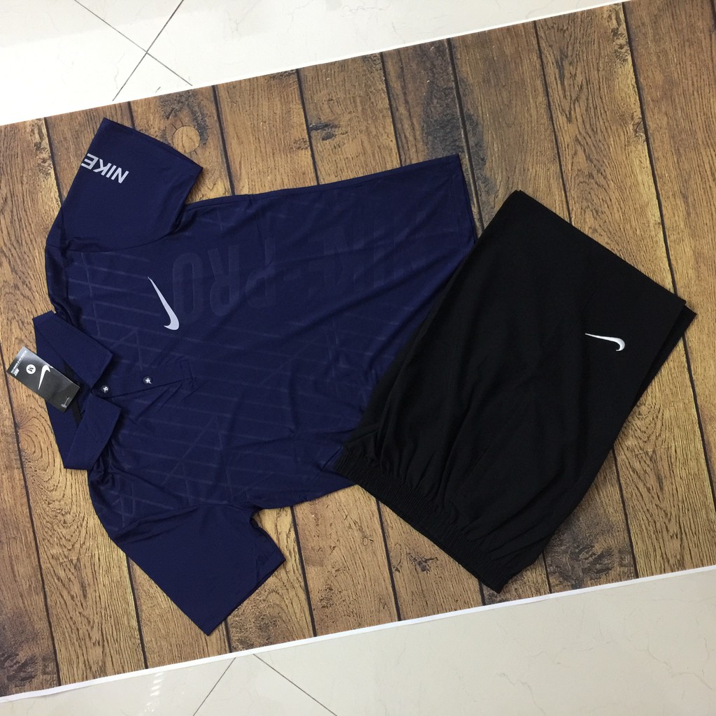 [ HB005] Quần áo thể thao nam mùa hè thun lạnh co dãn 4 chiều, áo cổ bẻ cộc tay 2020 (Ảnh thật +video) | BigBuy360 - bigbuy360.vn