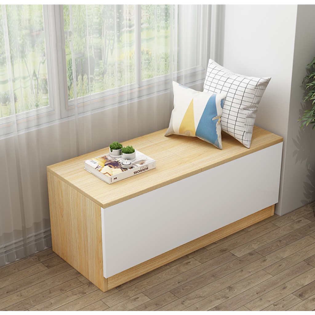 Tủ Để Đồ, Hộp Lưu Trữ Đa Năng Thông Minh Tận Dụng Không Gian Cạnh Cửa Sổ GP131
