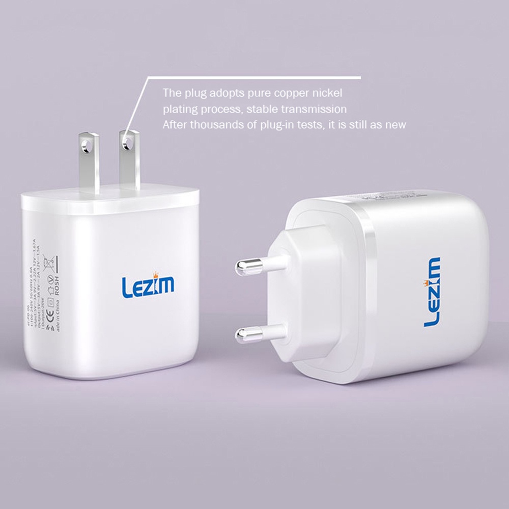 Củ sạc nhanh SPRISE 20W PD USB QC3.0 cho iphone Android