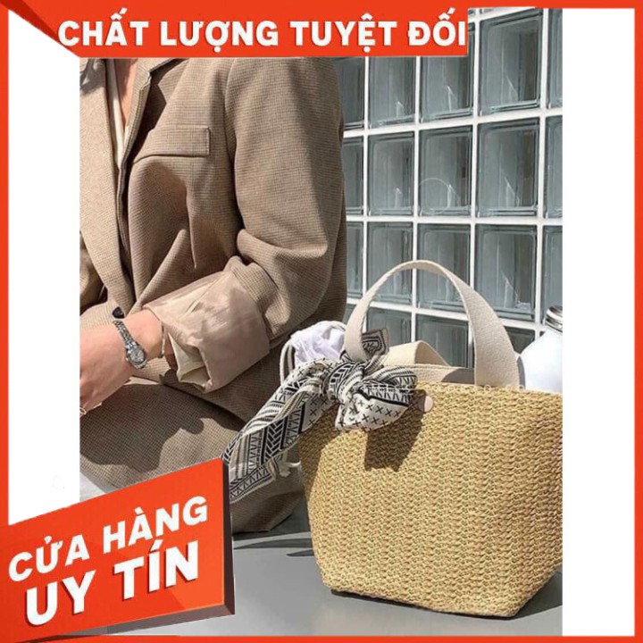 Túi cói cầm tay Quảng Châu bản to (luôn tuyển Sỉ)